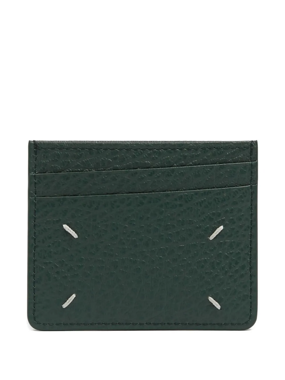Maison Margiela Portacarte Four Stitches - Verde
