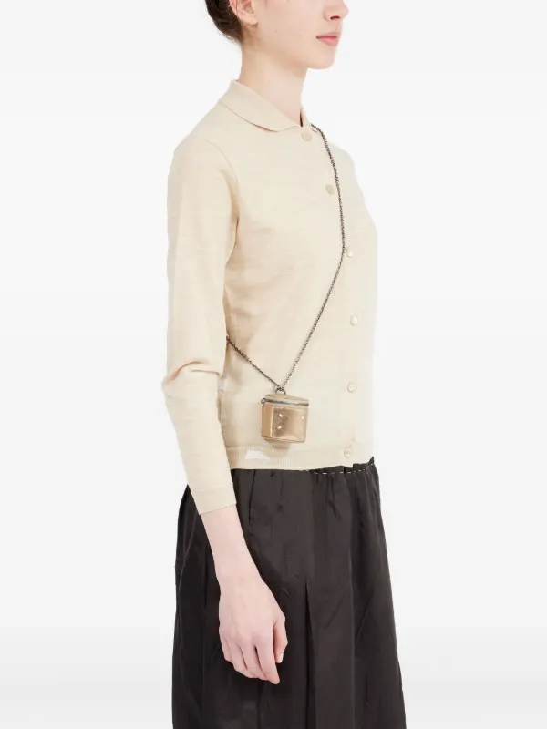 バッグ Maison margiela Mini Crossbody porch Maison Margiela Box Mini Bag | Gold | FARFETCH