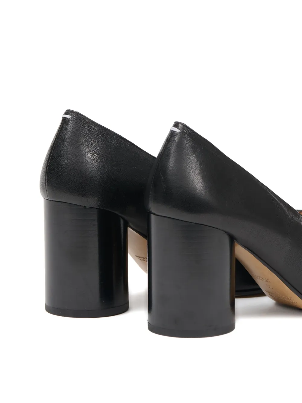 Maison Margiela 80 mm Tabi pumps Zwart