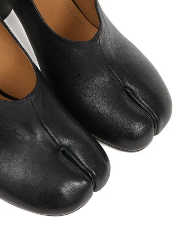 Maison Margiela Sapato Tabi Com Salto 80mm | Preto | FARFETCH BR