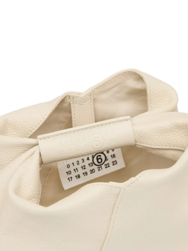 MM6 Maison Margiela Japanese Leather Tote Bag | Neutrals | FARFETCH