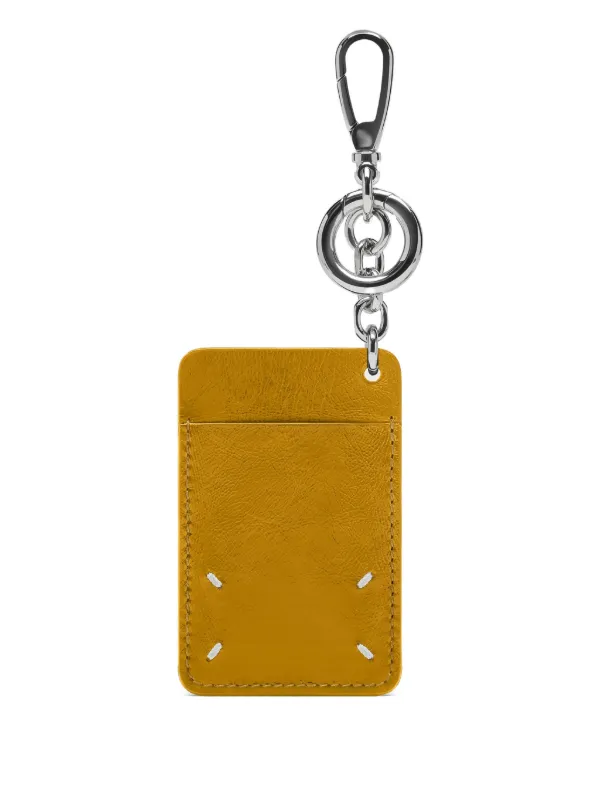 Maison Margiela カードケース キーチェーン | イエロー | FARFETCH JP