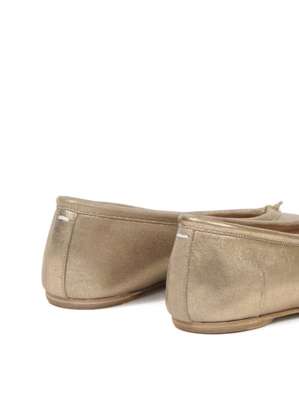 Maison Margiela Tabi Ballet Flats | Gold | FARFETCH RO
