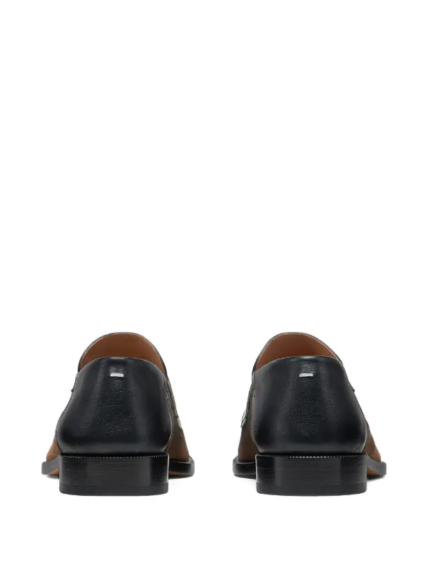 Maison Margiela Tabi ペニーローファー | ブラウン | FARFETCH JP