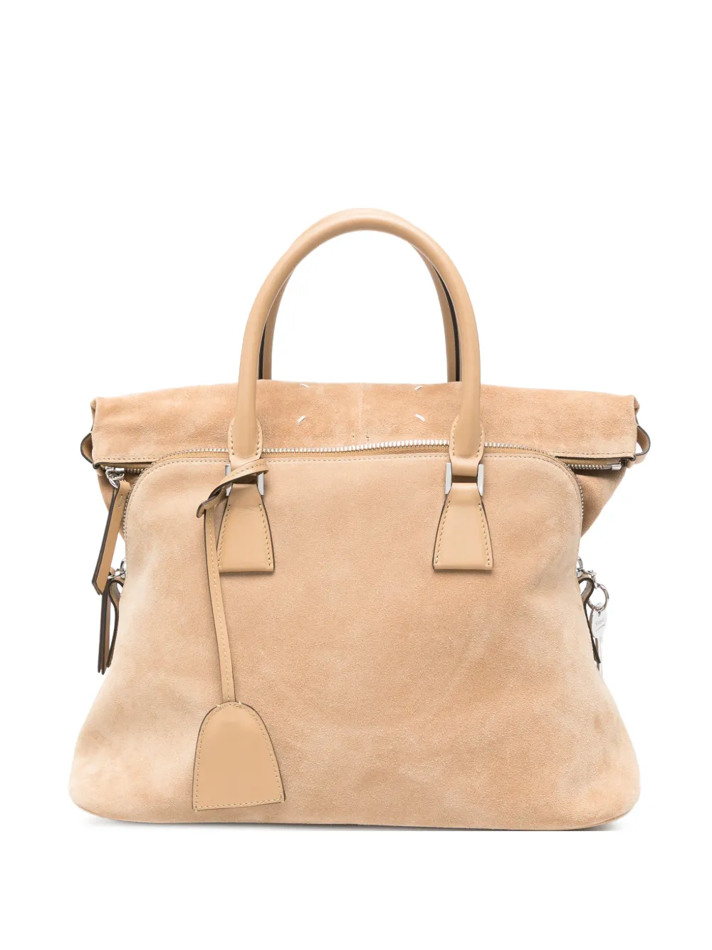 Maison Margiela Mittelgroße Soft Schultertasche - Nude