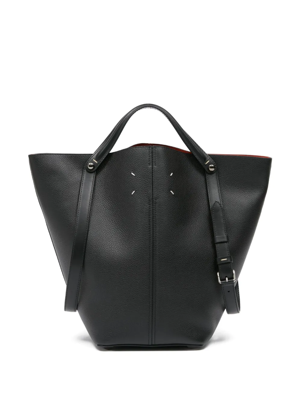 Maison Margiela Mittelgrosser Dress-age Tote Bag In Black