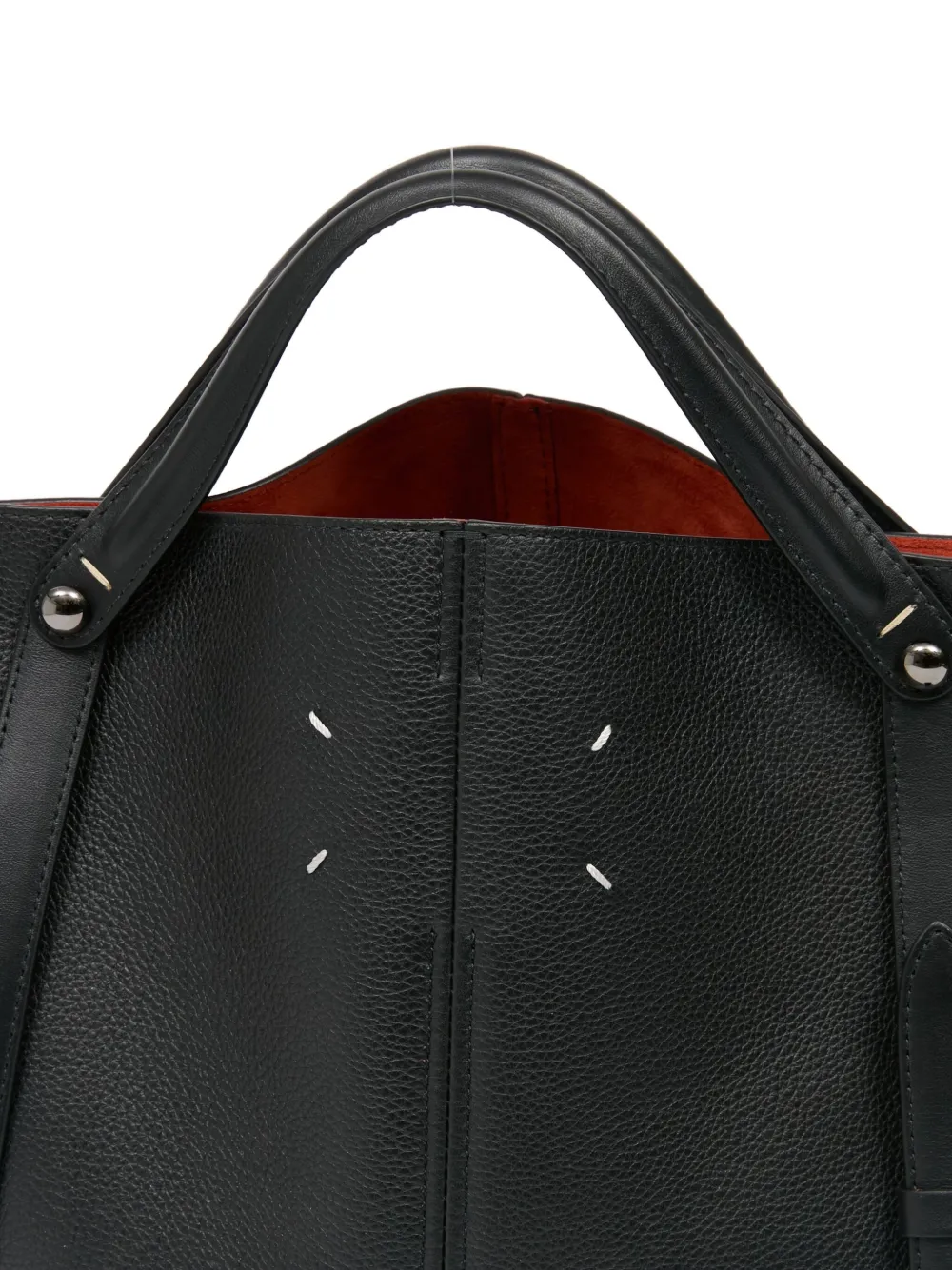 Maison Margiela Mittelgrosser Dress-age Tote Bag In Black
