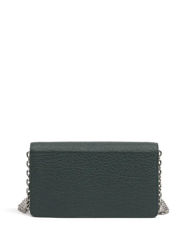 Maison Margiela Four ステッチ チェーンウォレット | グリーン