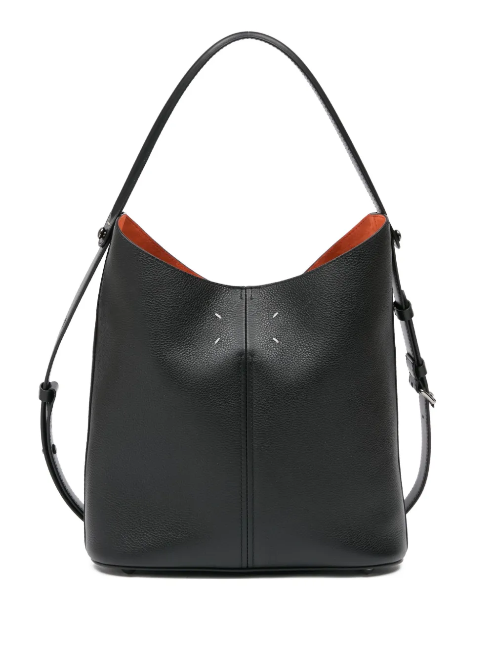 Maison Margiela Dress-age Hobo Shoulder Bag In Black
