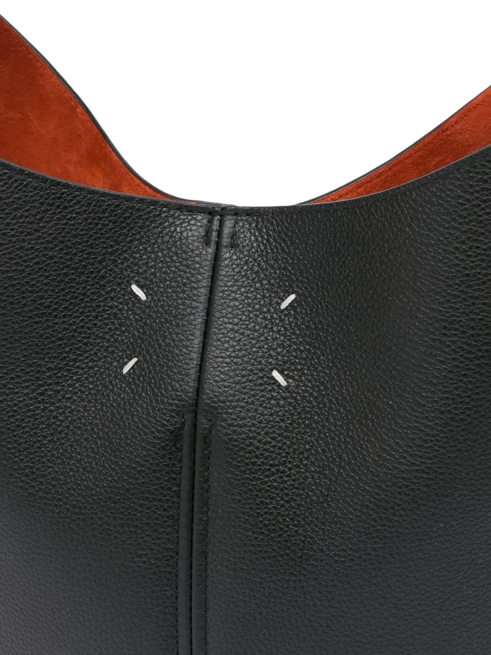 Maison Margiela Dress-age Hobo Shoulder Bag In Black