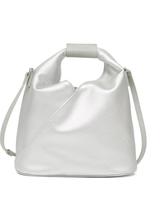 MM6 Maison Margiela Japanese Cross Body Bag | Silver | FARFETCH HK