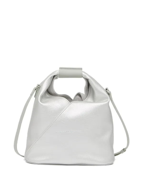 MM6 Maison Margiela Japanese Cross Body Bag | Silver | FARFETCH HK