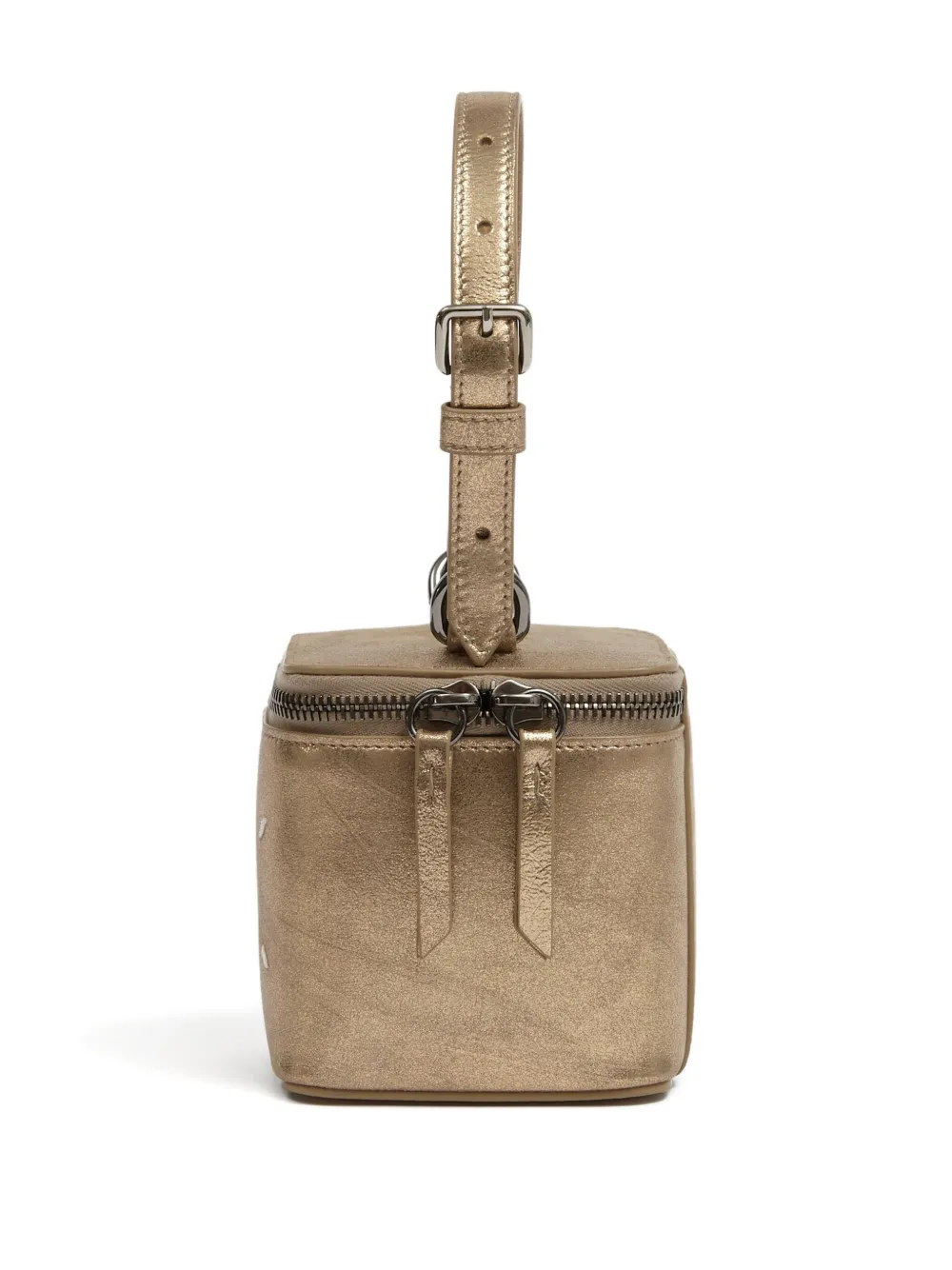 Maison Margiela Mini Box Tote Bag In Neutral