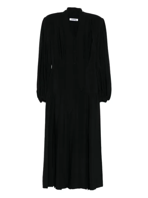 Vivetta pleated midi dress