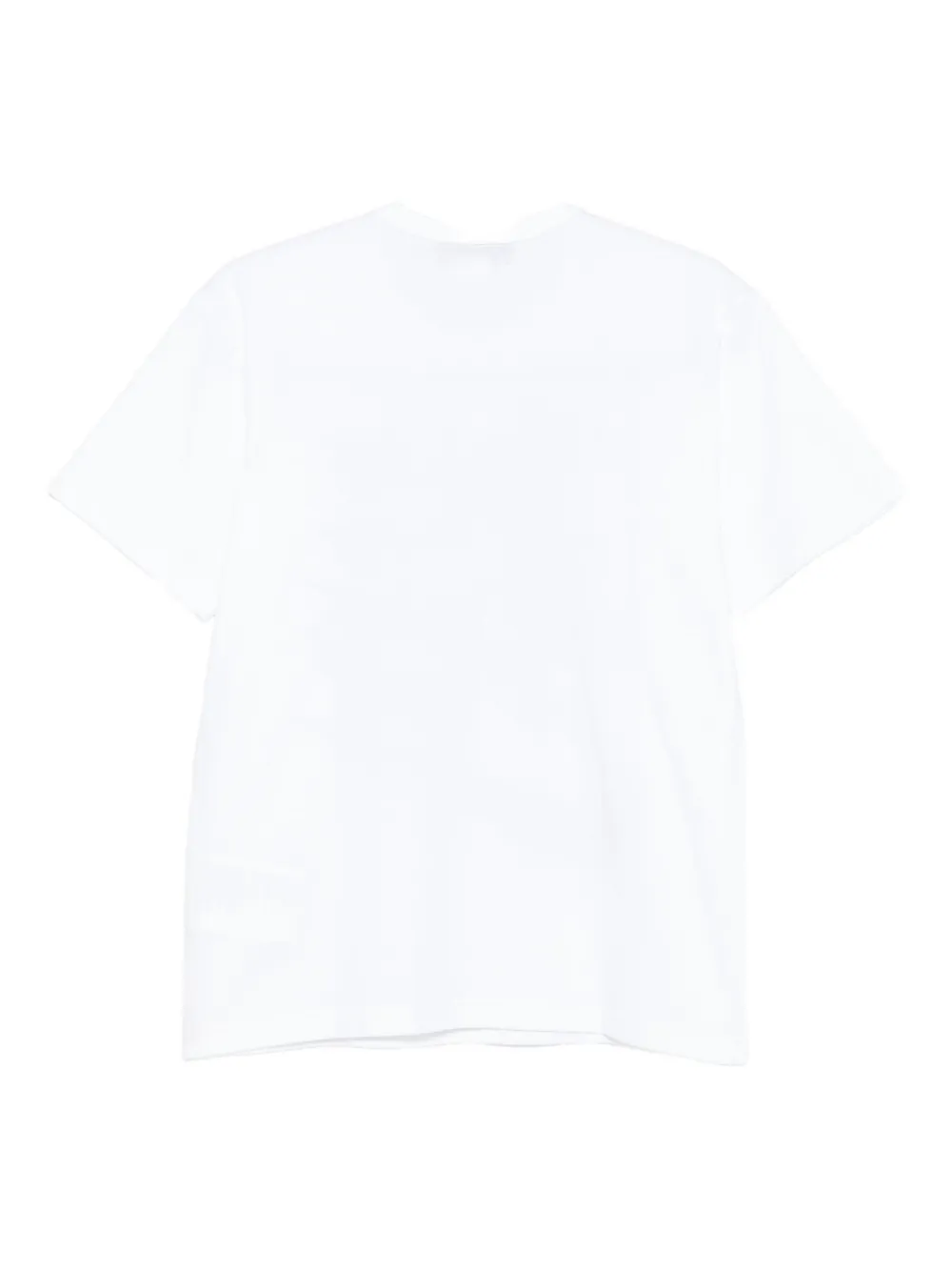 Black Comme Des Garçons slogan-print T-shirt - Wit