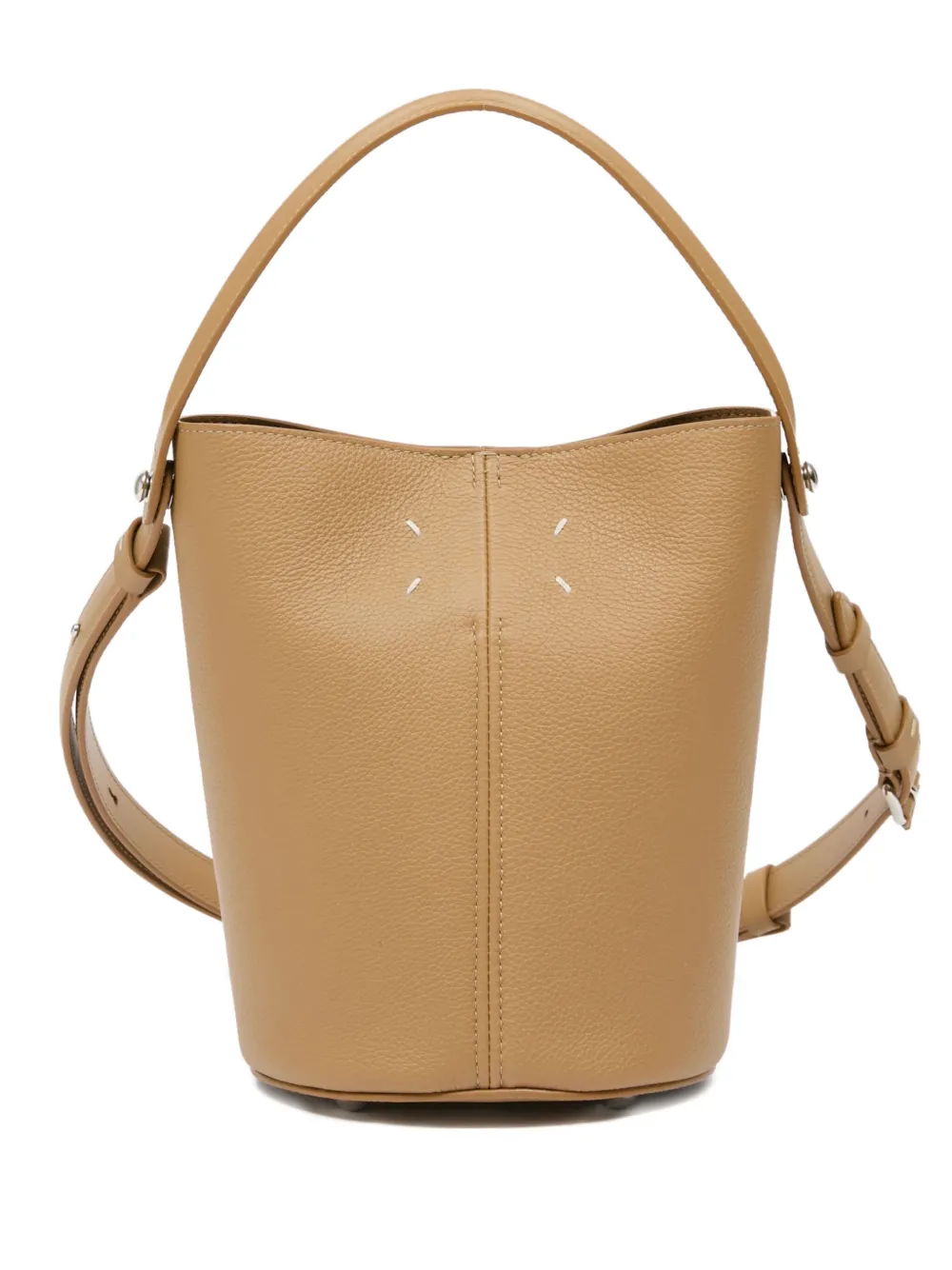 Maison Margiela Dress-age Four-stitch Bucket Bag In Neutral