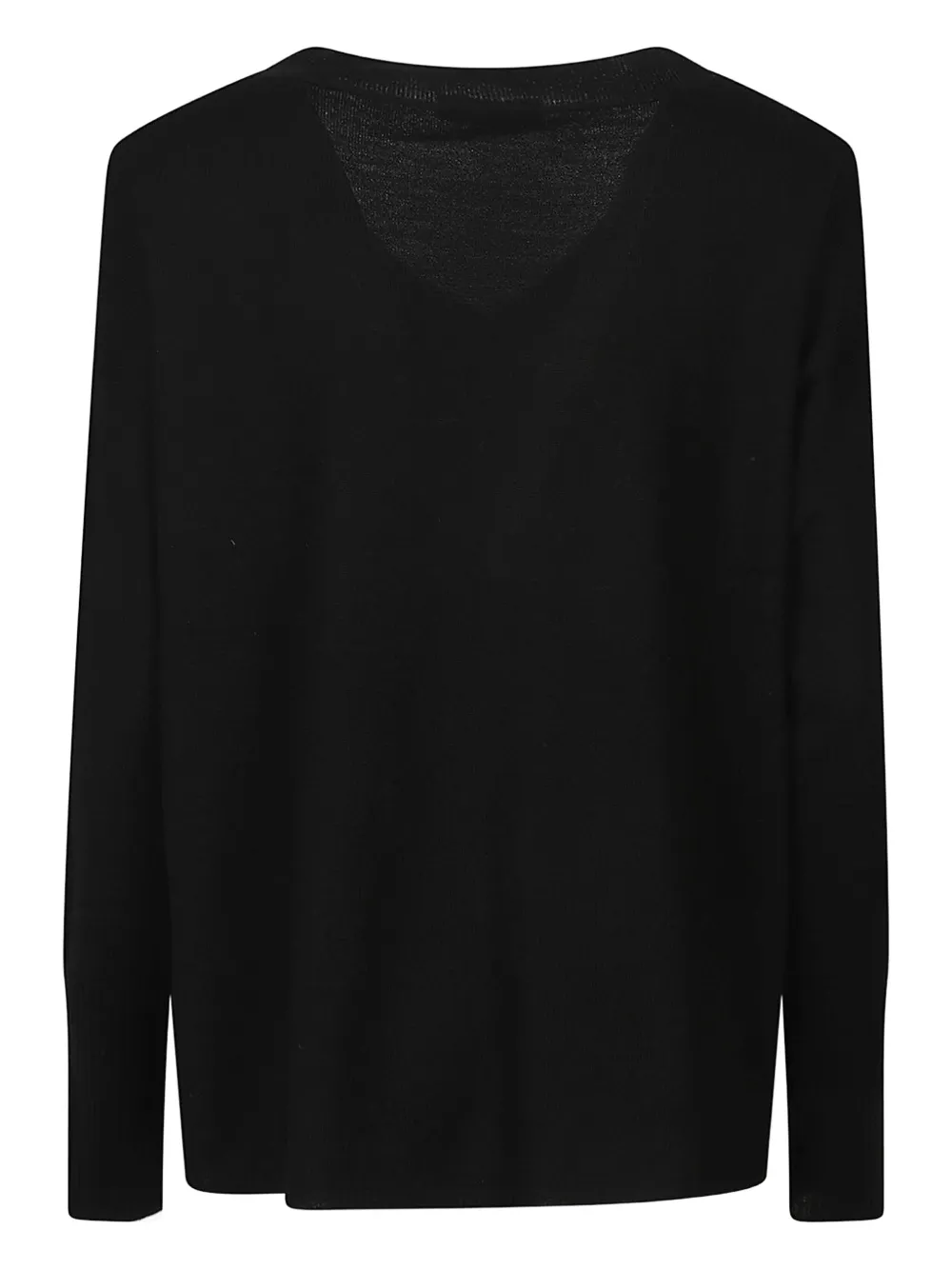 Aragona V-neck Sweater In Black