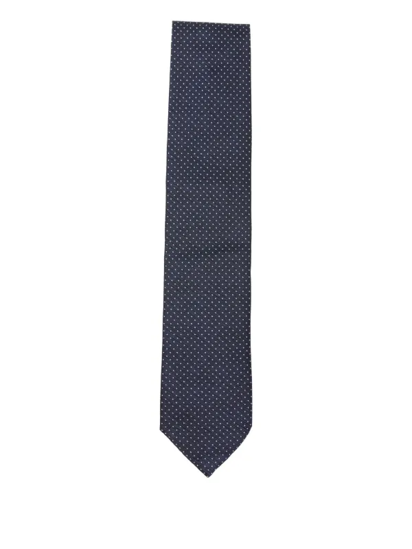 Lanvin Silk Tie in Blue