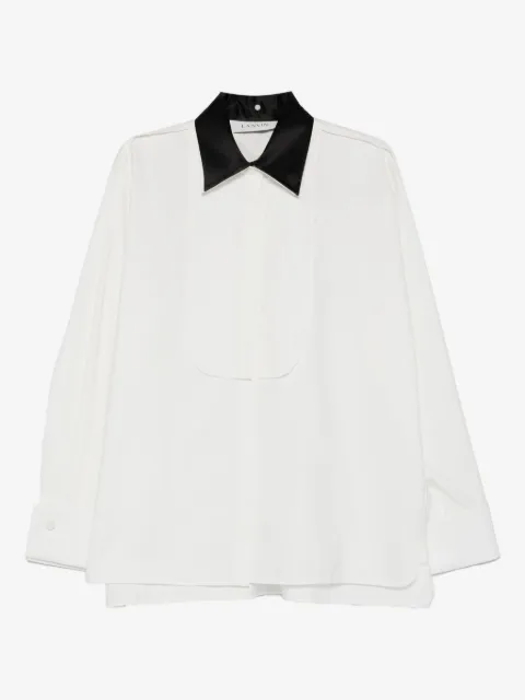 Lanvin contrasting-collar shirt