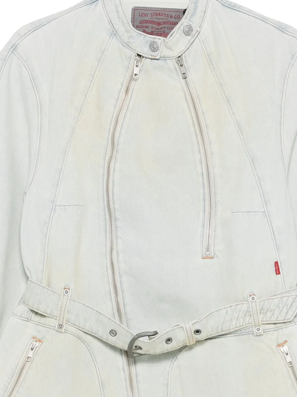 Levi's x Kiko Kostadinov Carina jack met ceintuur Blauw
