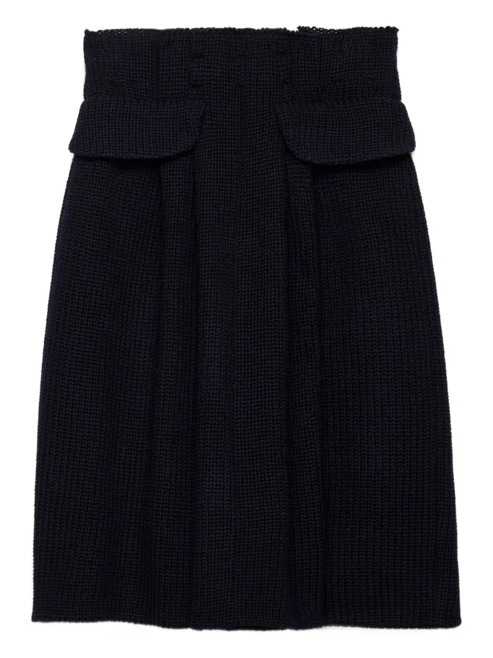 Prada wool midi skirt | Black | Image 1