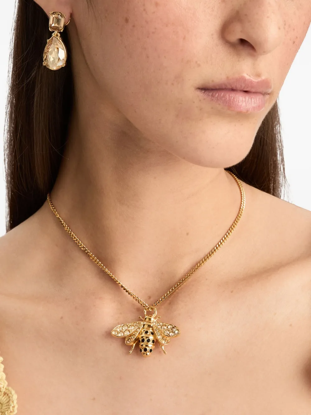 Oscar de la Renta Halsketting met hanger - Goud