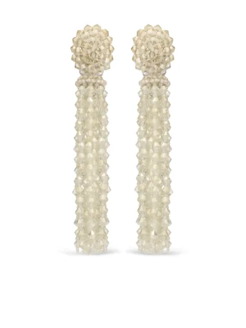 Oscar de la Renta boucles d'oreilles à détails de perles