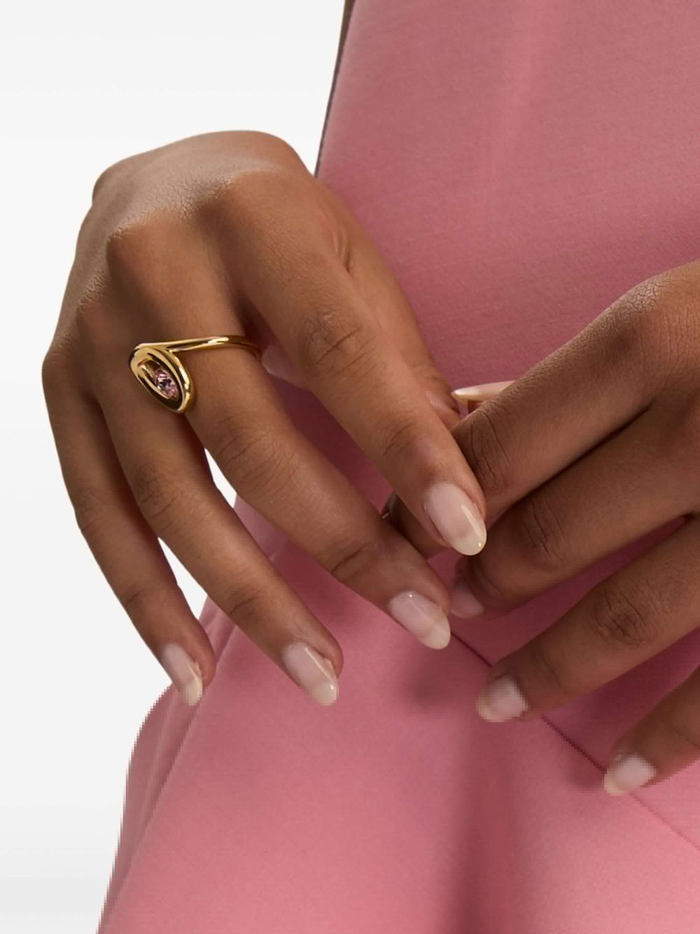 Oscar de la Renta Ovalen ring - Goud
