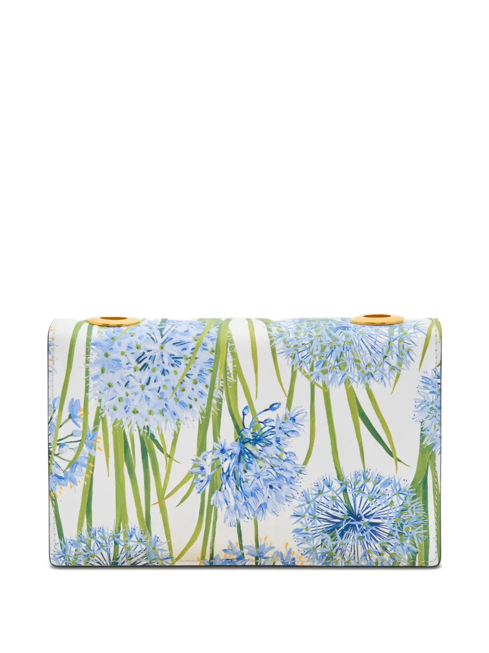 Oscar De La Renta Tro Floral-appliqué Shoulder Bag In Multi