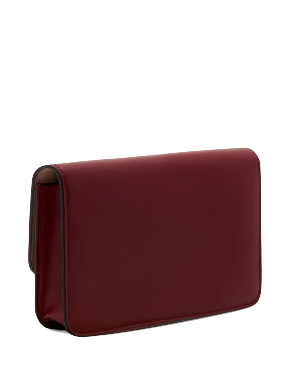 Oscar de la Renta O Pochette schoudertas met ketting Rood
