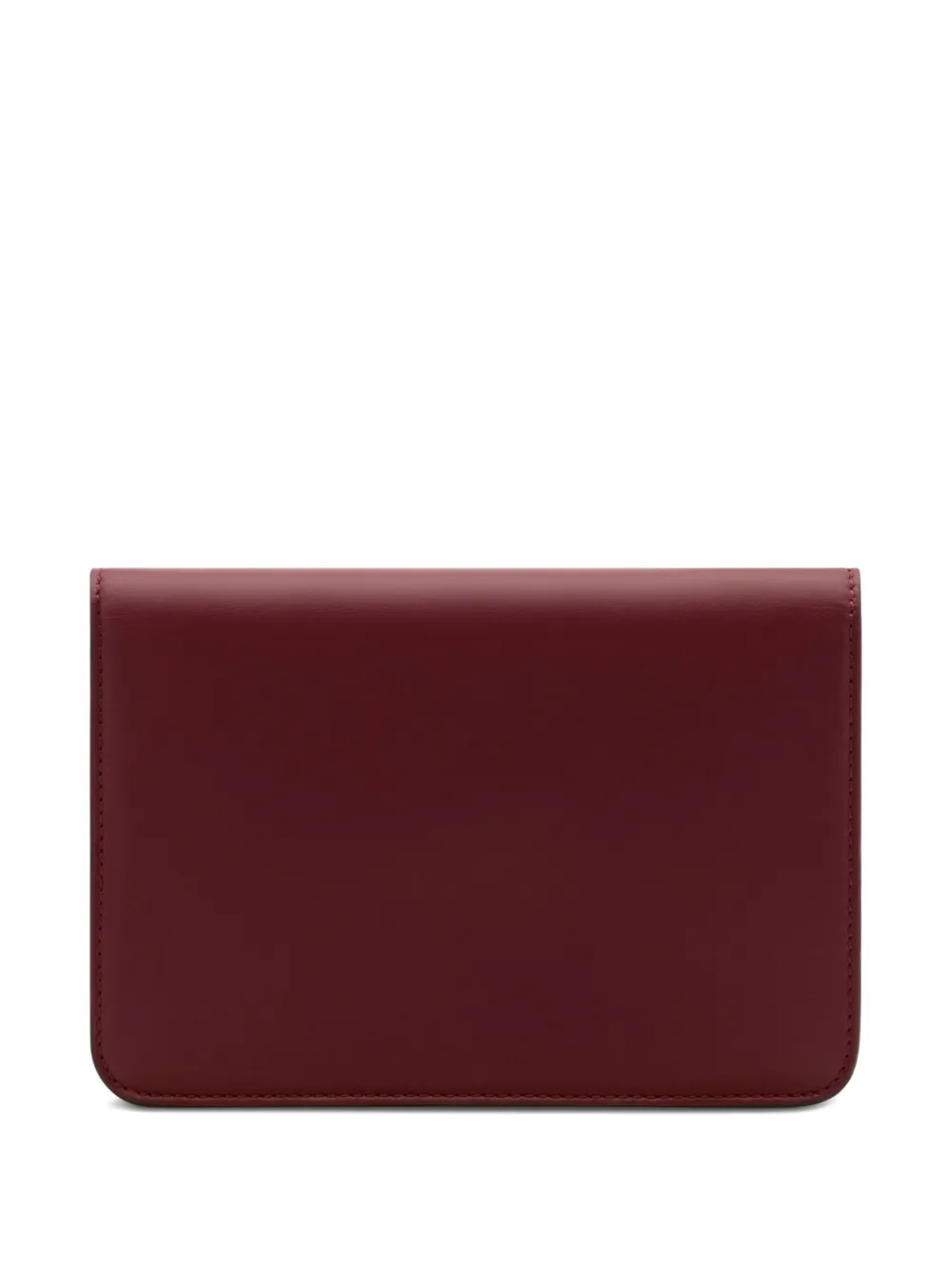 Oscar de la Renta O Pochette schoudertas met ketting Rood