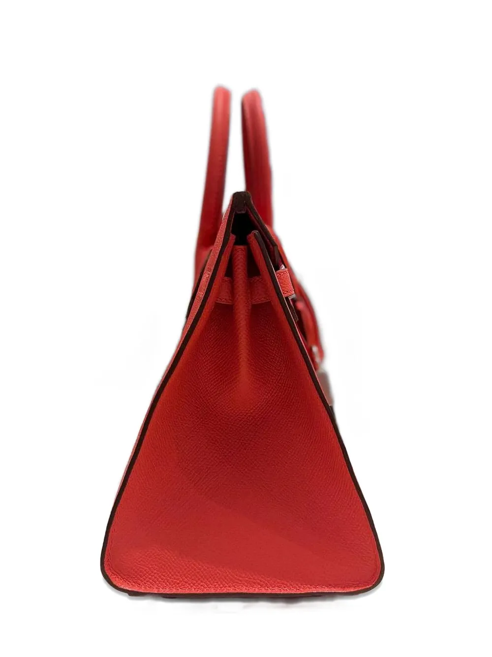 Pre-owned Hermes 2023 Birkin 25 Handbag In Red