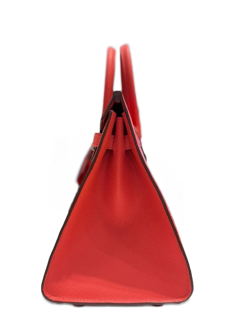 Pre-owned Hermes 2023 Birkin 25 Handbag In Red