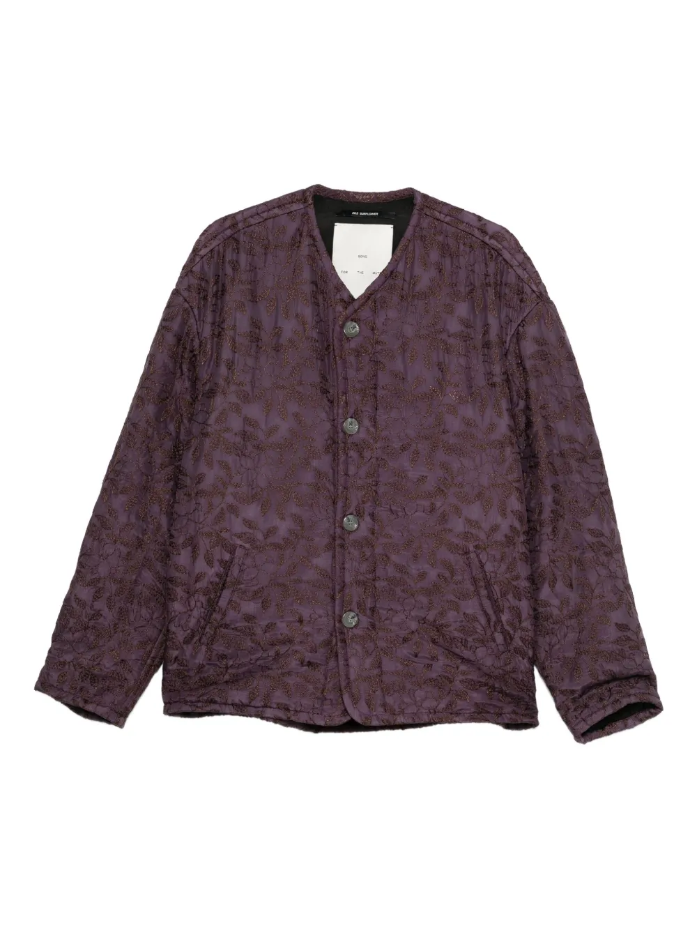 Song For The Mute chamarra con bordado | morado | Image 1