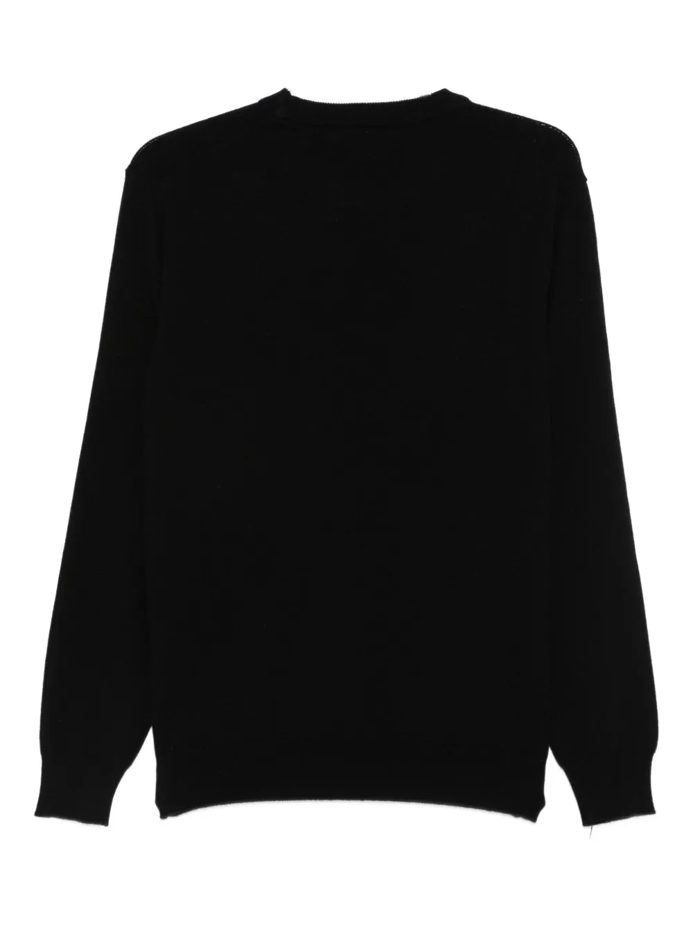 Cenere GB crew-neck sweater - Zwart