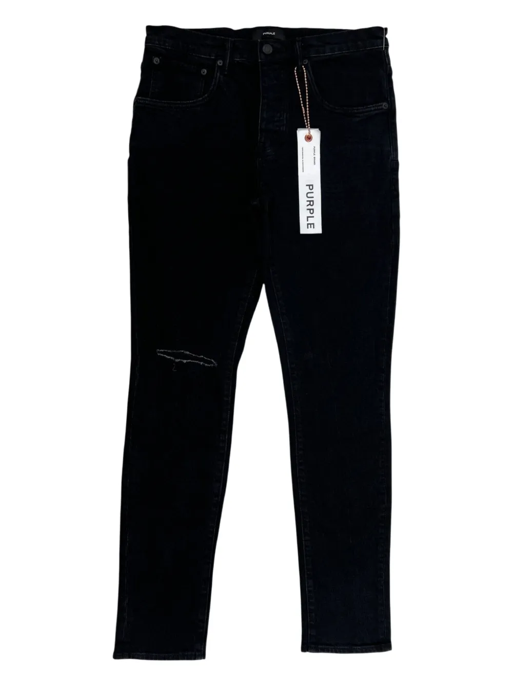 Purple Brand Five-pocket Jeans In Black