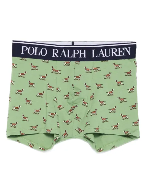Polo Ralph Lauren dog-print waistband boxers