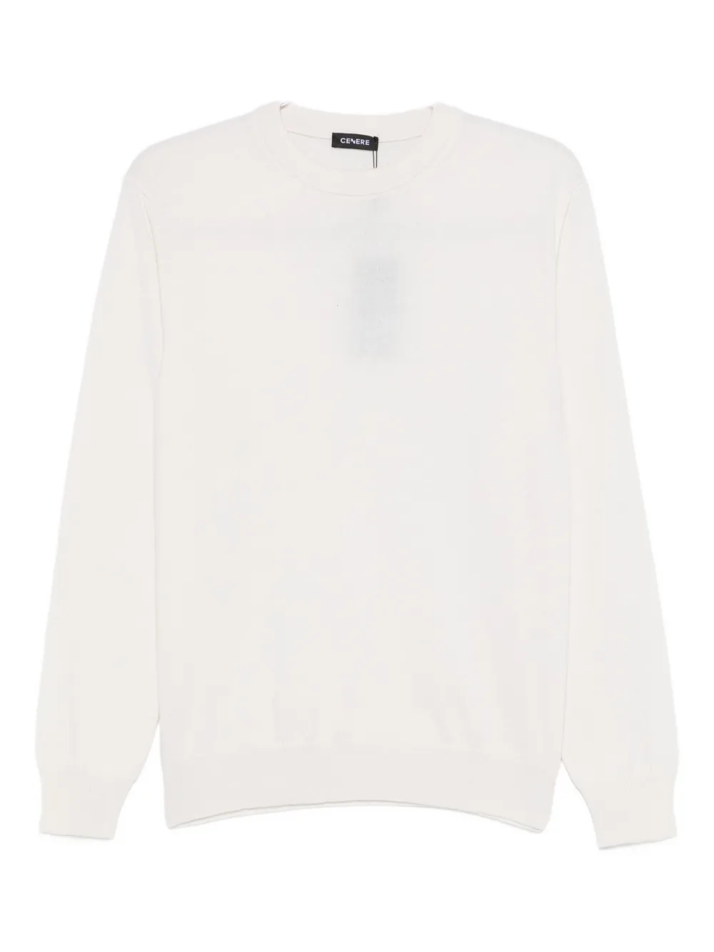 Cenere GB suéter con cuello redondo | blanco | Image 1