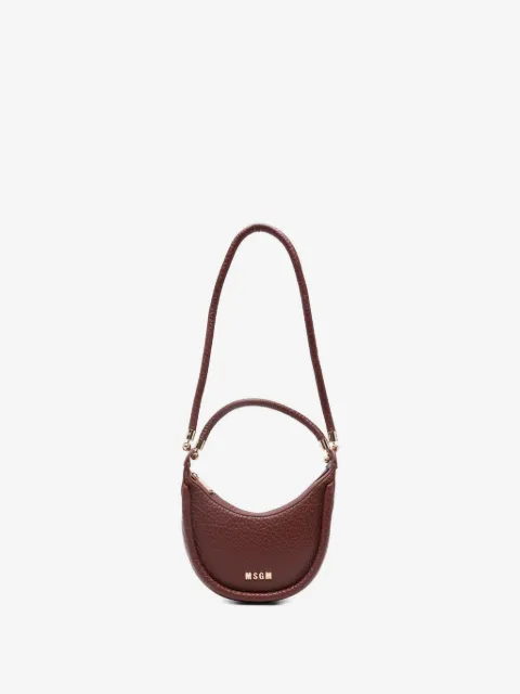MSGM Kids bolsa de hombro con letras del logo