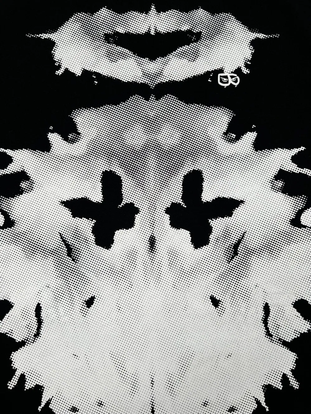 BRIAN WOOD Rorschach T-shirt Zwart