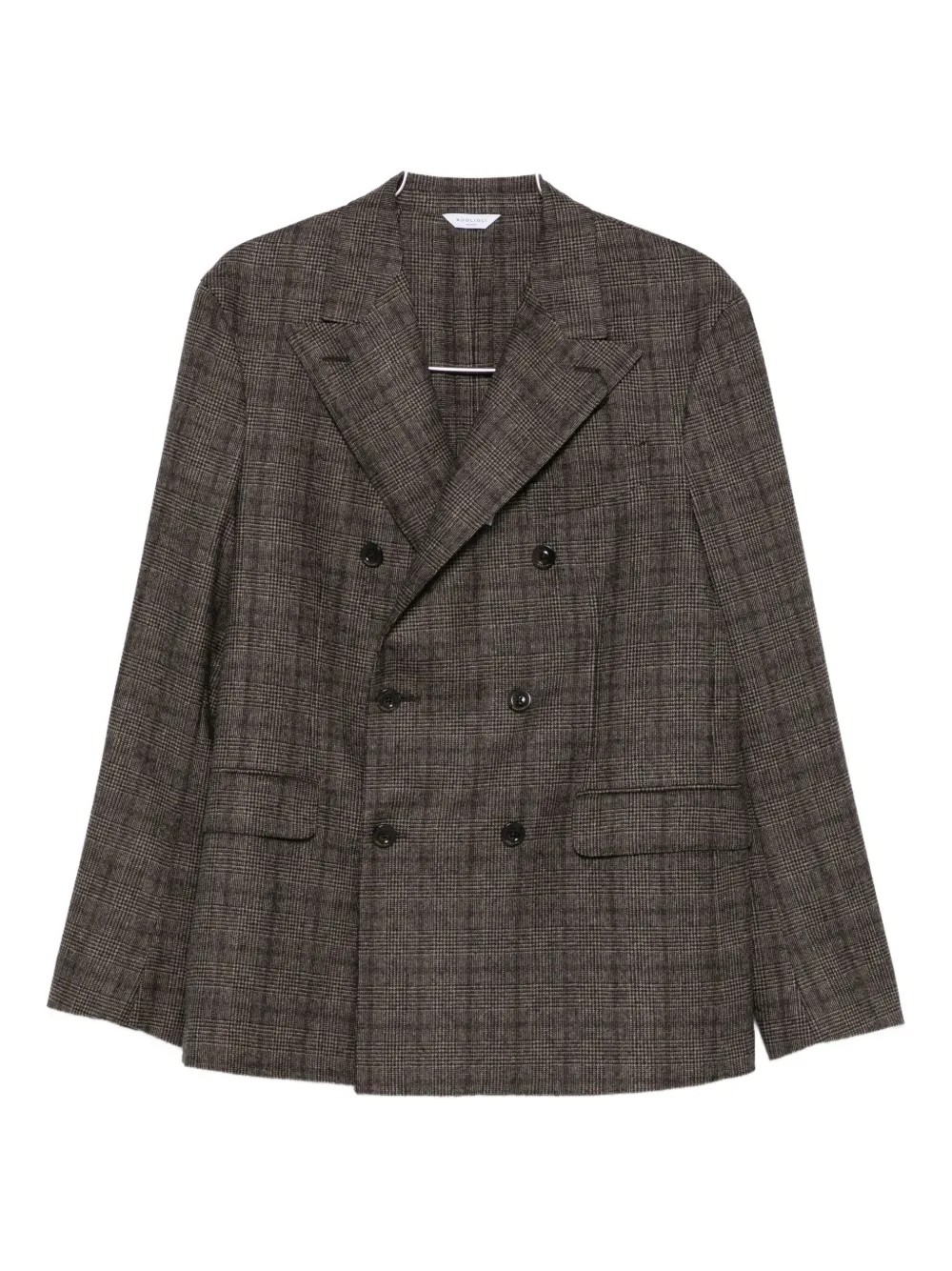 Boglioli double-breasted blazer | Brown | Image 1