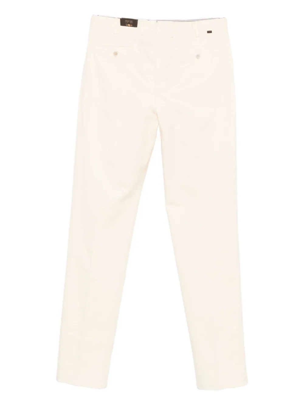 Incotex jetted-pocket pants - Wit