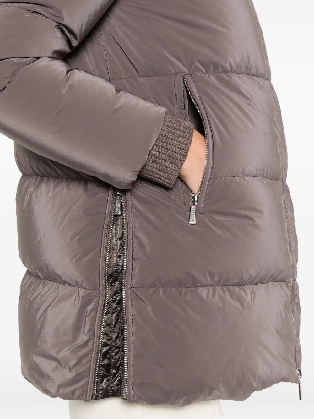 Moorer Carinzia jack met capuchon Bruin