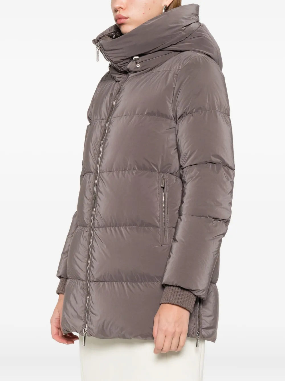 Moorer Carinzia jack met capuchon Bruin