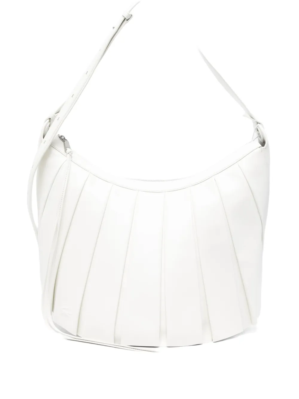 Lacoste Xl Runway Lenglen Shoulder Bag In White