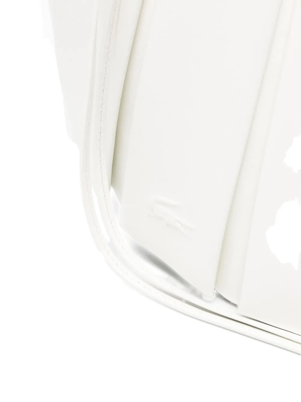 Lacoste Xl Runway Lenglen Shoulder Bag In White