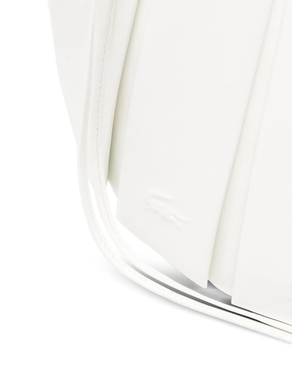 Lacoste XL Runway Lenglen schoudertas Wit