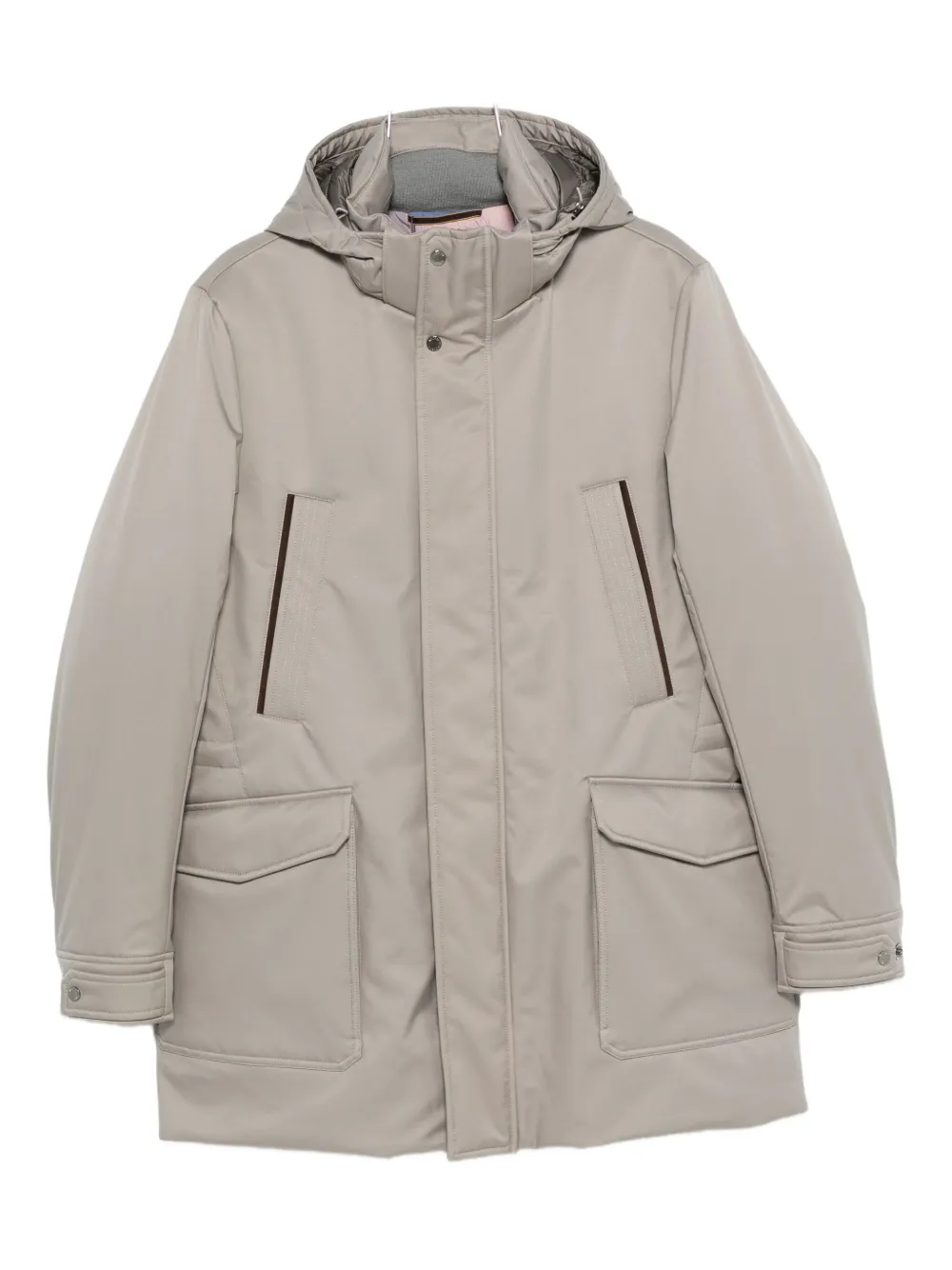 Moorer hooded jacket | Grey | Image 1