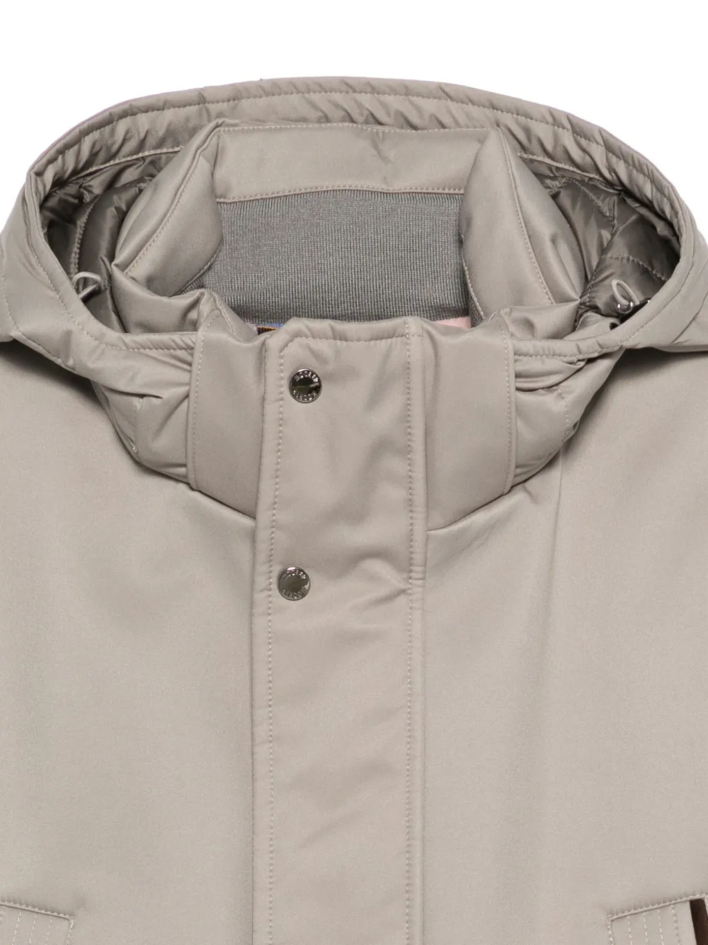 Moorer Jack met capuchon Grijs