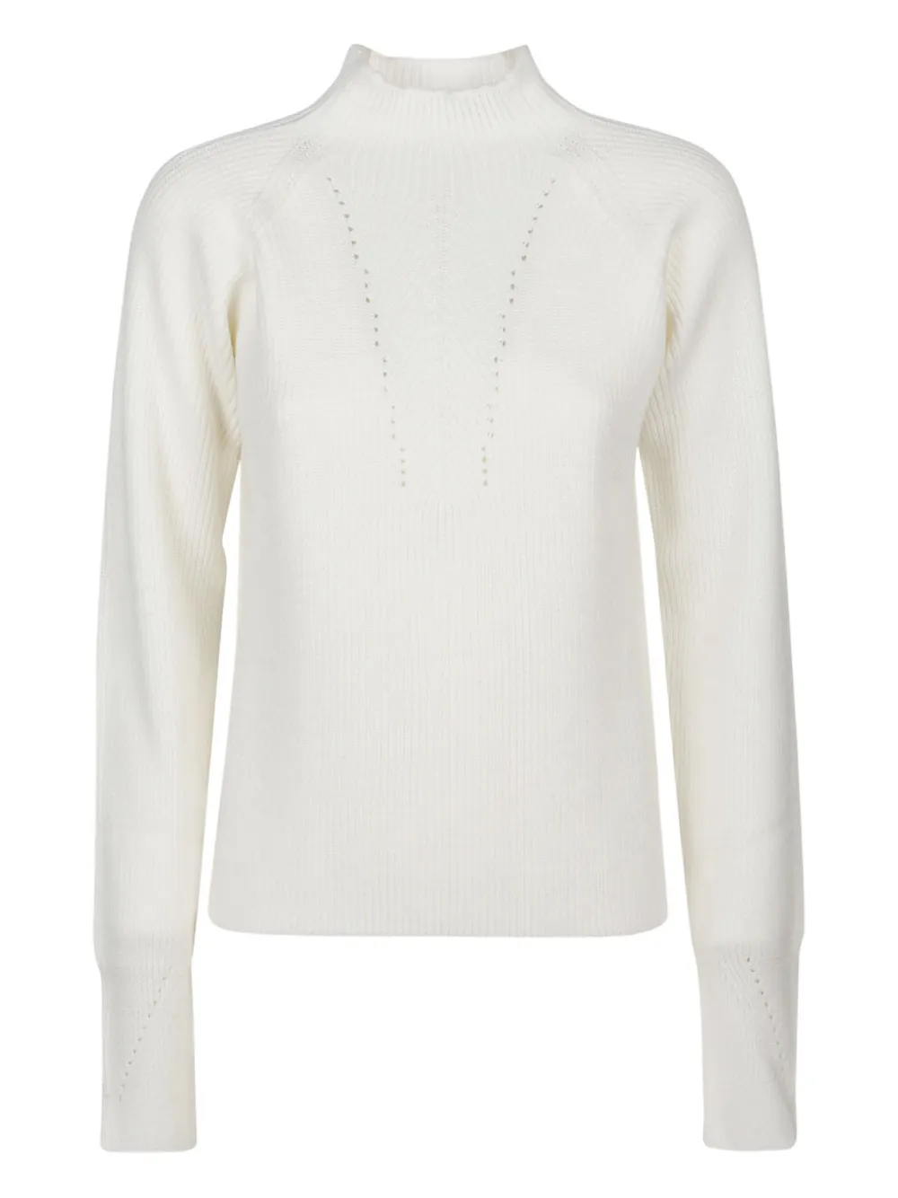 Drumohr turtleneck sweater | White | Image 1